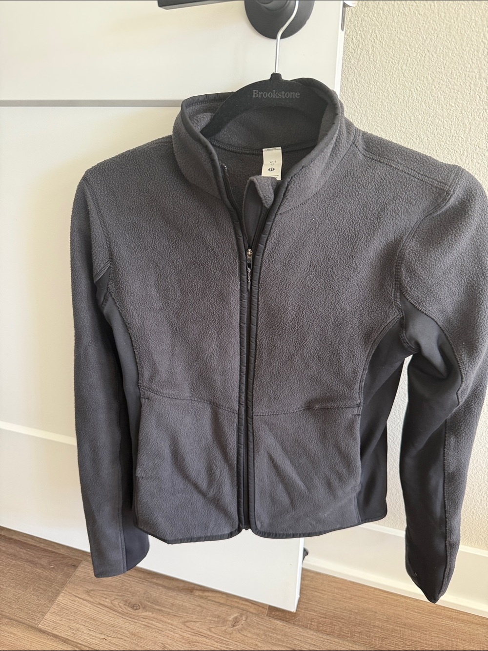 lululemon athletica Tumble Fleece Running Jacket Black